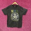Nirvana Graphic Smiley Face Charcoal T-Shirt