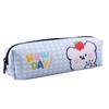 Large Capacity Cartoon Bear Pencil Case - Cute, Multi-functional Zipper Stationery Bag for Students