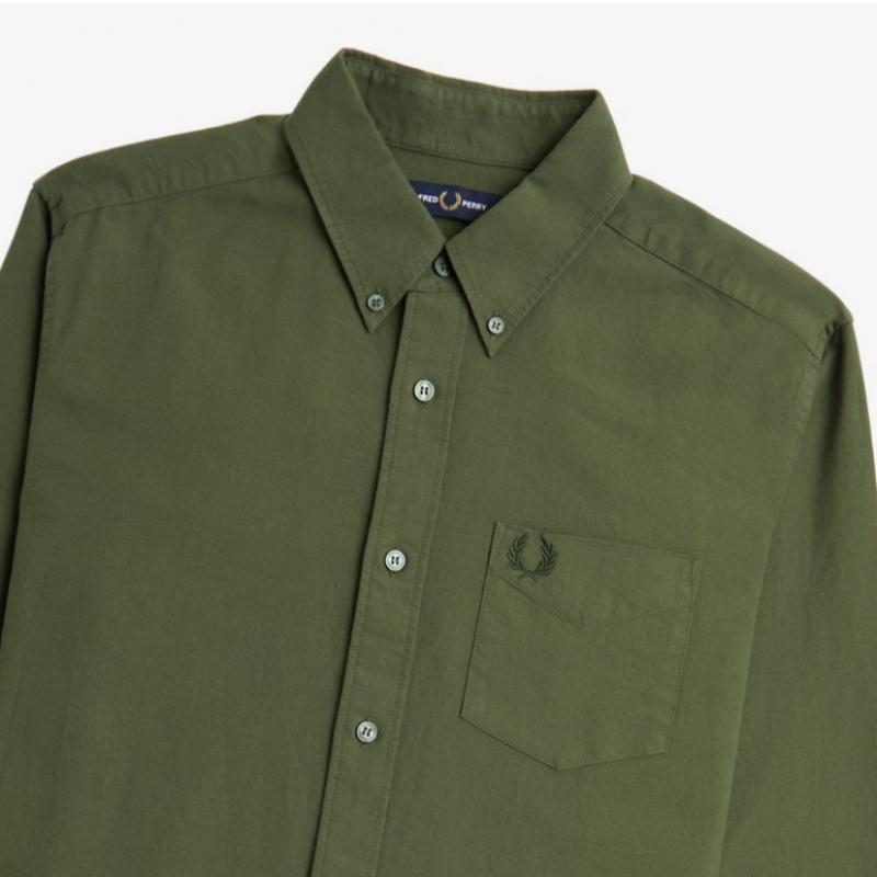 Fred Perry [genuine Headquarters] Fred Perry [baseline] Long Sleeve Oxford Shirt  W19  Afpm2435516 W19 qzgAfpm2435516 W19