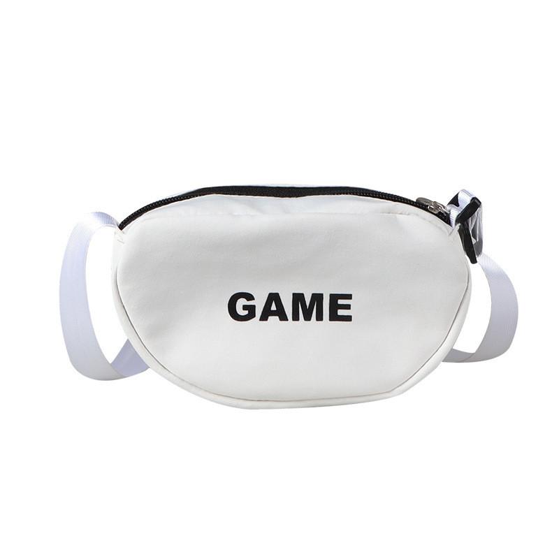 Stylish Crossbody Nylon Bag For Children With Fun Letter Design For Adventures Everyday