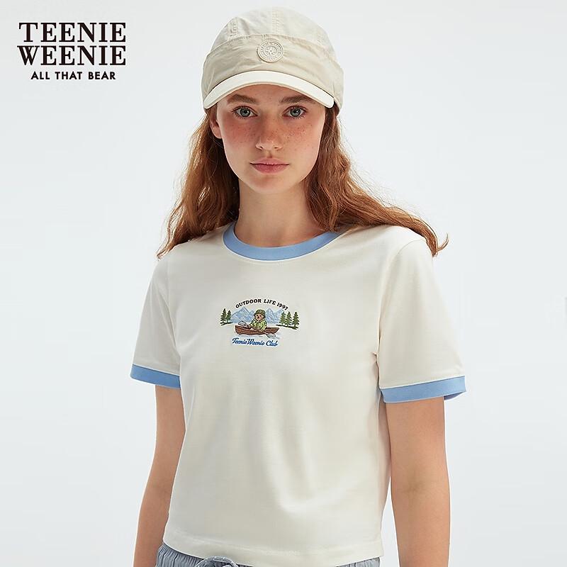 Teenie Weenie Bear Graphic Short Sleeve T-Shirt