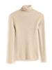 Women's 100% Pure Cashmere High Neck Seamless Turtleneck Sweater - Slim Fit Autumn Winter Knitwear