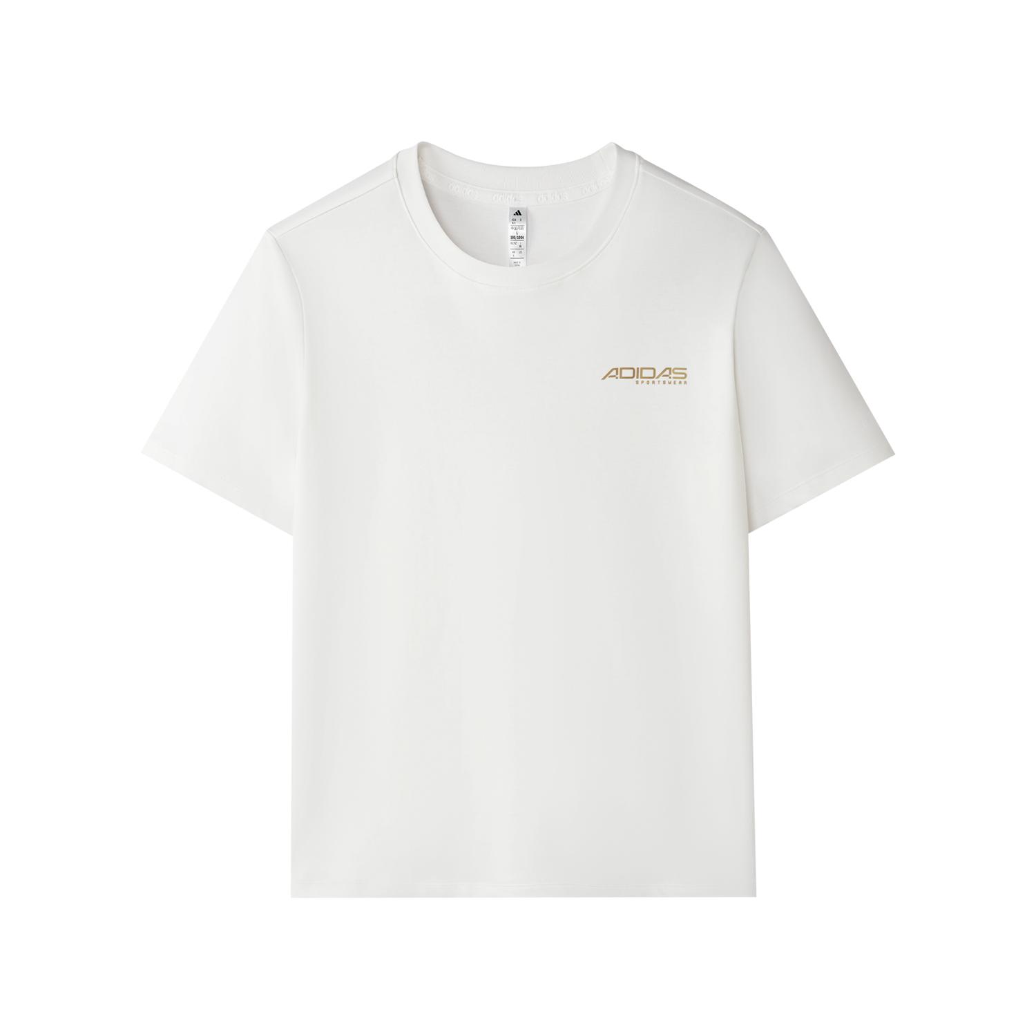 Adidas T Shirts Men s White Crew Neck Moderate KU5312 3XL