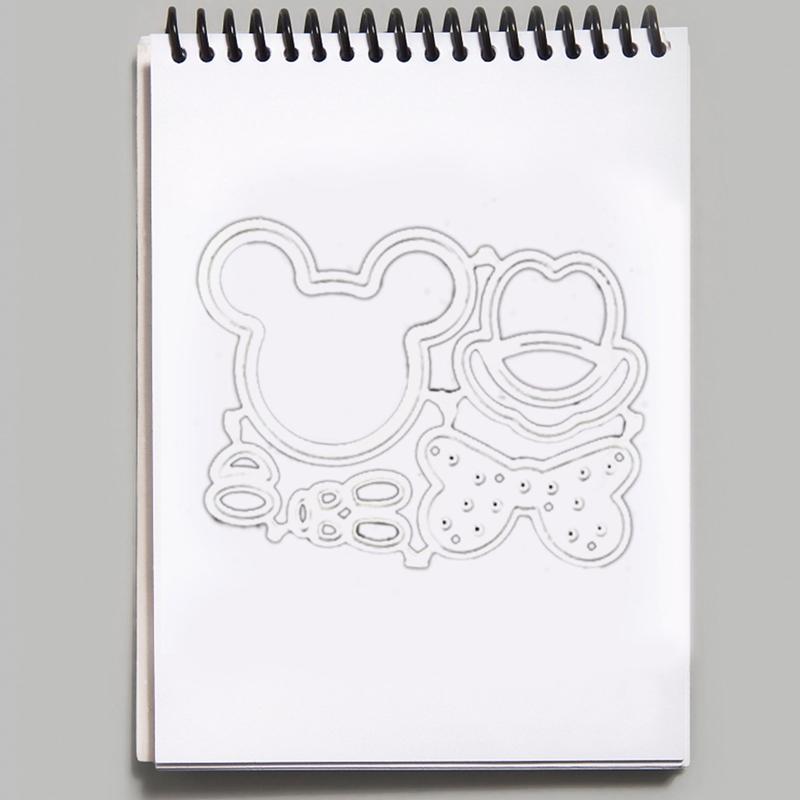 Stencils Die Cartoon Cutting Dies Carbon Steel Embossing Template Script Die Metal Cutting Dies Card for Friend Birthday