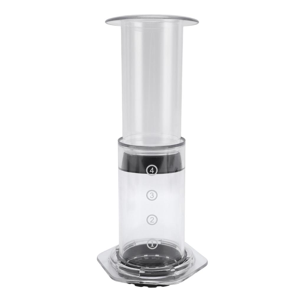 300ml Transparent Outdoor Portable Hand Press Coffee Maker Hand Brewing Coffee Press Pot For Travel