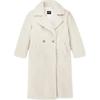 Gertrude Langer Teddy-Mantel Damen 1120631-WEISS