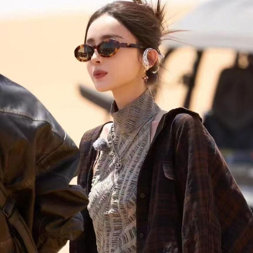 Oval Shaped Shape Sun Glasses For Women Stylish Stylish UV 400 Protection Protection Sun Glasses Man Holiday Travelling Designer Style Sun Glasses