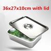 304 Stainless Steel Plate Tray Rectangular Square Oven Tray Baking Pot Dish Deep Japanese Barbecue Bbq Cafeteria Storage Trays
