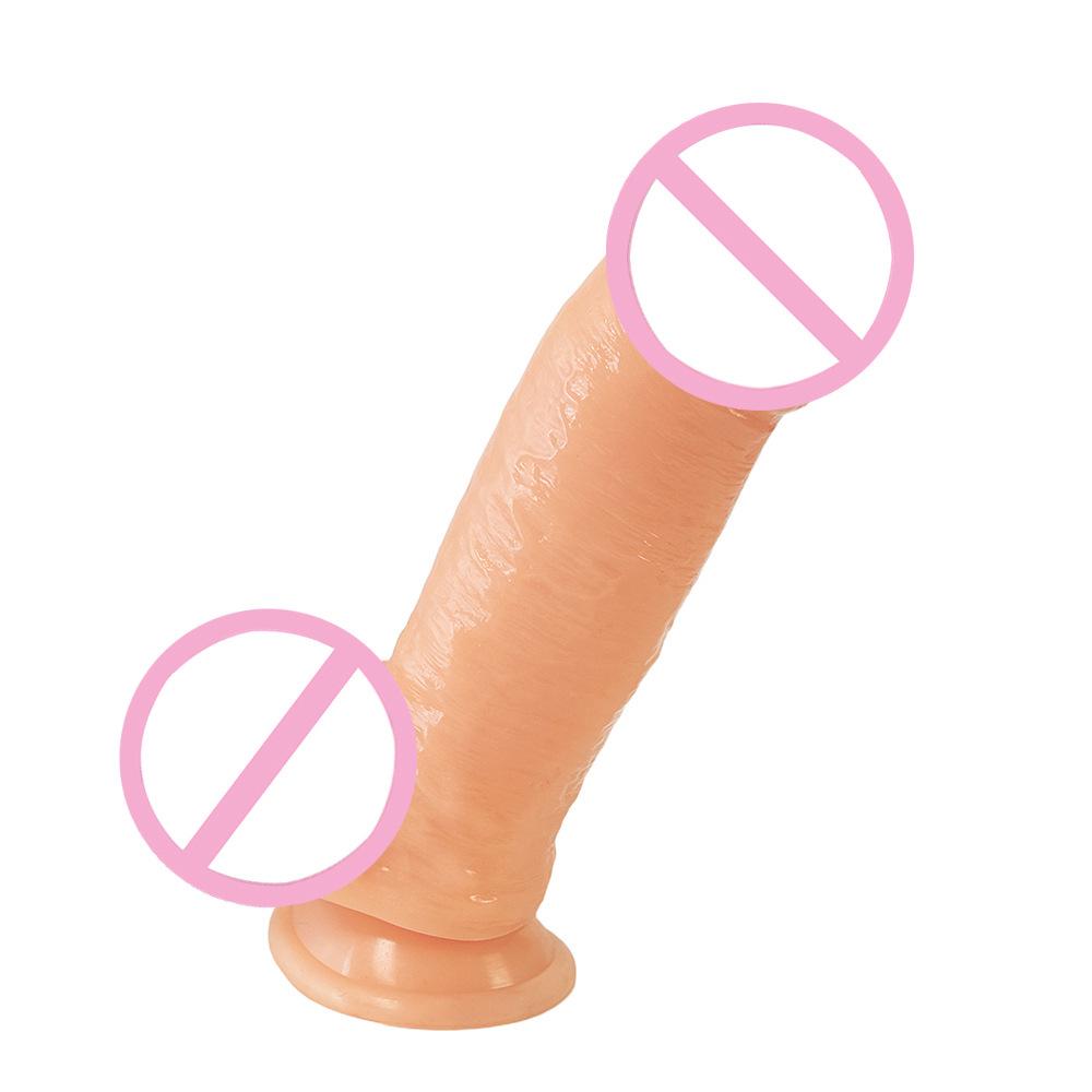 Realistic PVC Dildo with Suction Cup - Female Orgasm & Couples' Play Toy