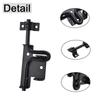 Slide Bolt Gate Latch Iron Bolt Sliding Lock Black Bolt Gate Lock with Screws for Outdoor Doors Sheds Barn Door Home Hardware 1p
