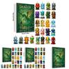 Dragon Christmas Advent Calendar With Animal Acrylic Hangings For Holiday Decor