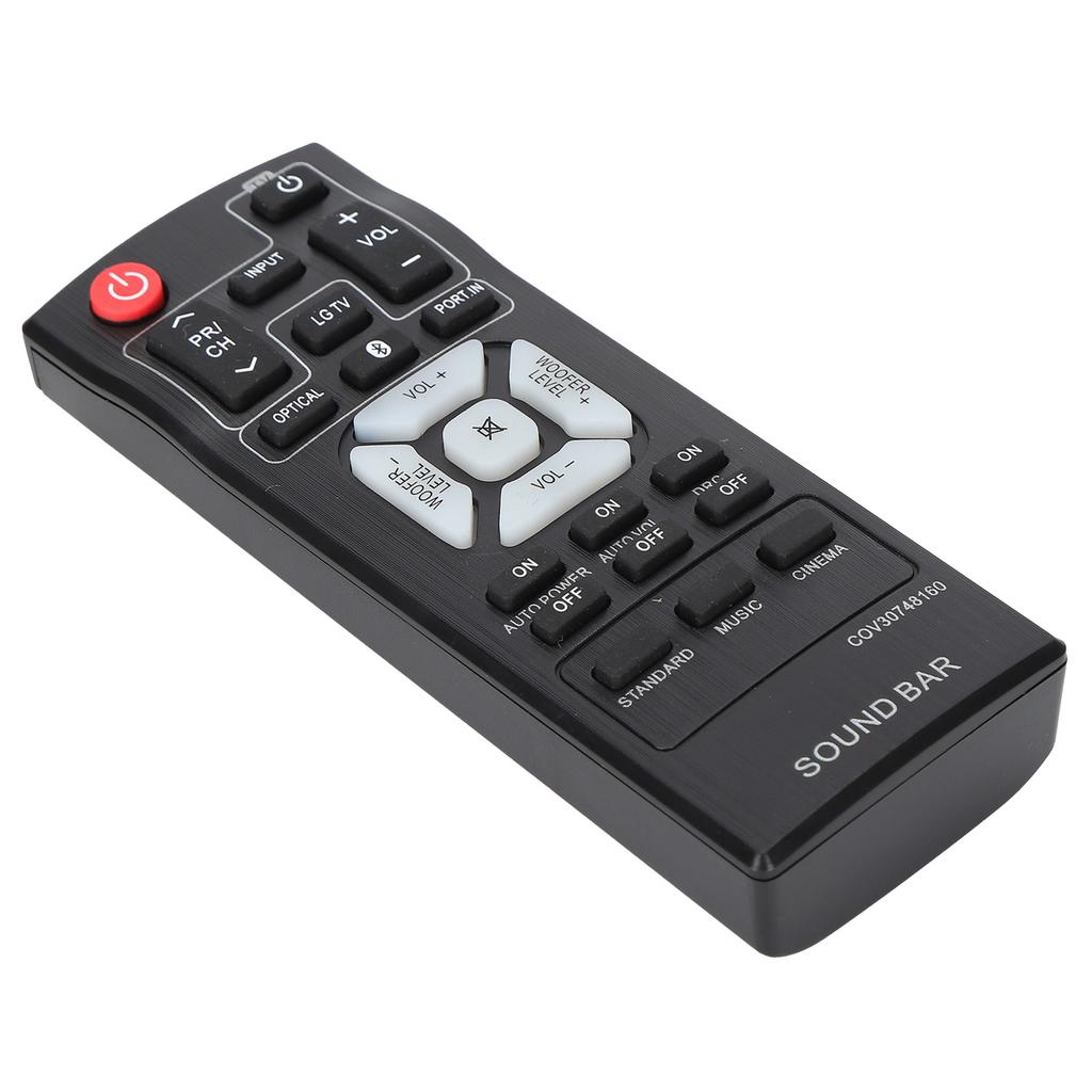 Remote Control ABS Durable Soundbar Replacement Remote Control for LG COV30748160