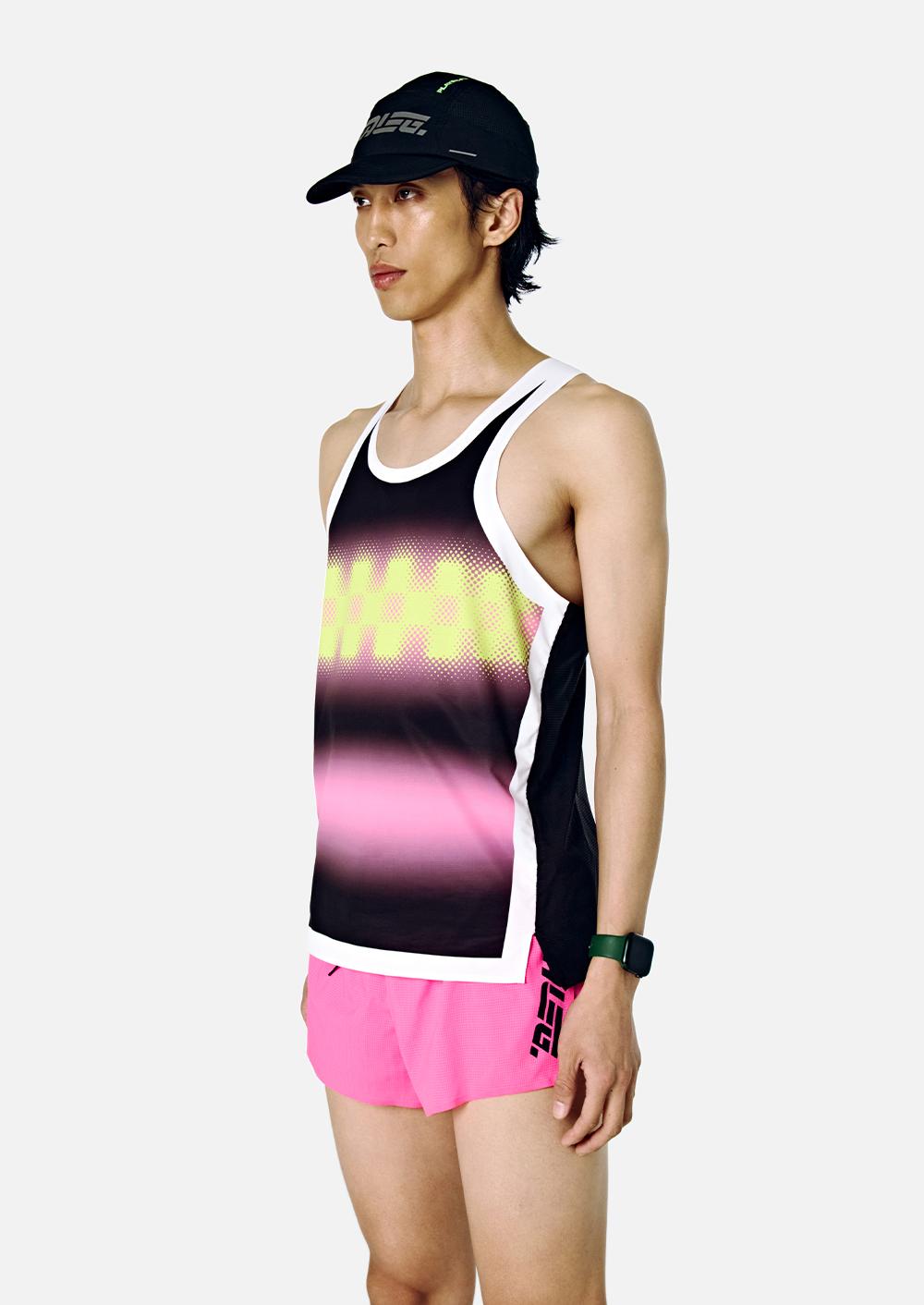 Colect Flight Race Day Singlet Men S (Black) Xl/Free