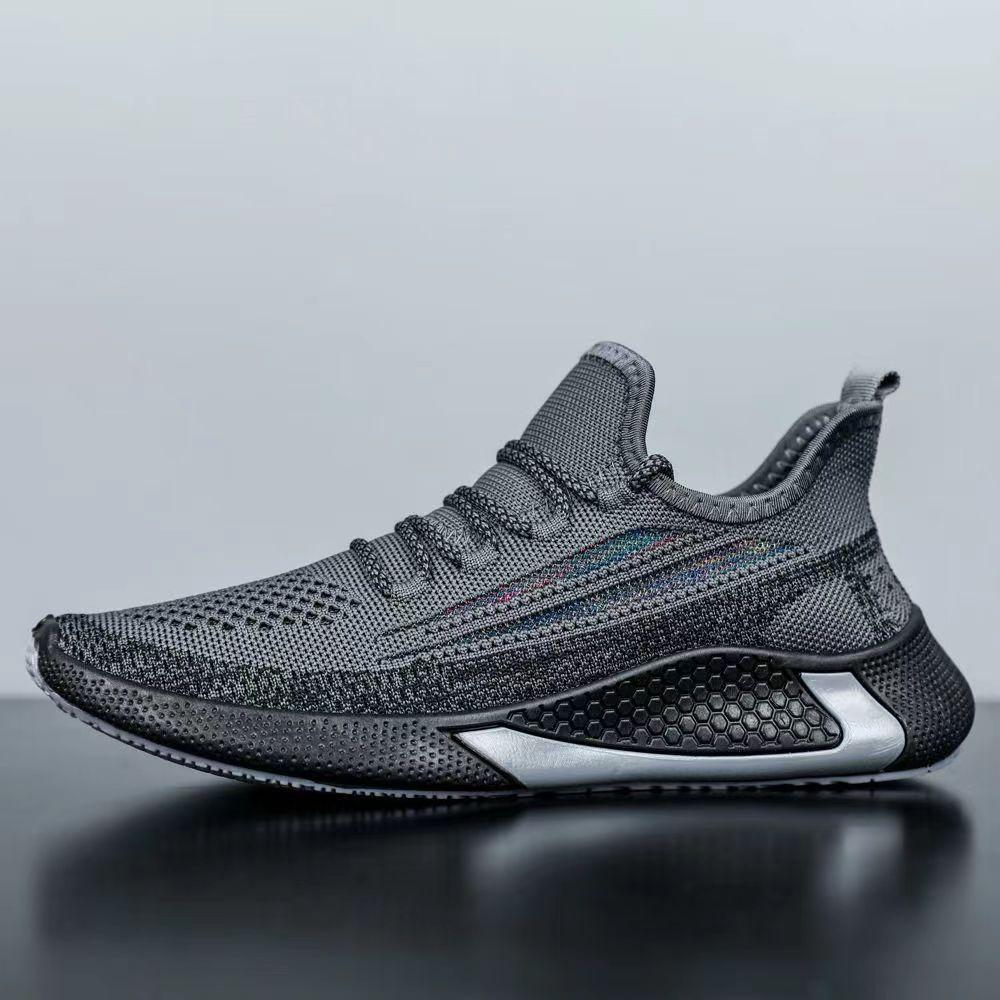 New Classic Flying Mesh Breathable Men's Sports Casual Shoes Comfortable and Lightweight Versatile Shoes