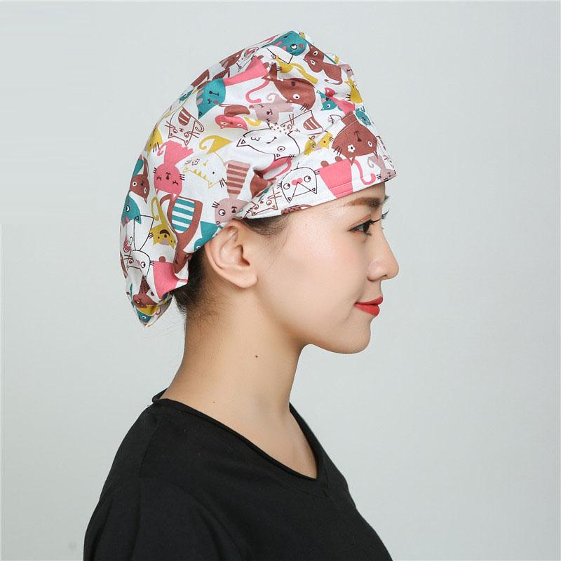 High Quality Surgery caps Nurse Accessories Pet Hospital doctor work Hat Medical Scrub Cap women pharmacy work Hats