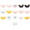 Adjustable Snap Closure Muslin Drooling Bib Convertible Saliva Towel Neck Scarf for Infants Toddler Nursing Daily