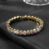 AB Rhinestone Open Bracelet Bridal Versatile Diamond Full Diamond Elastic Bracelet Jewelry