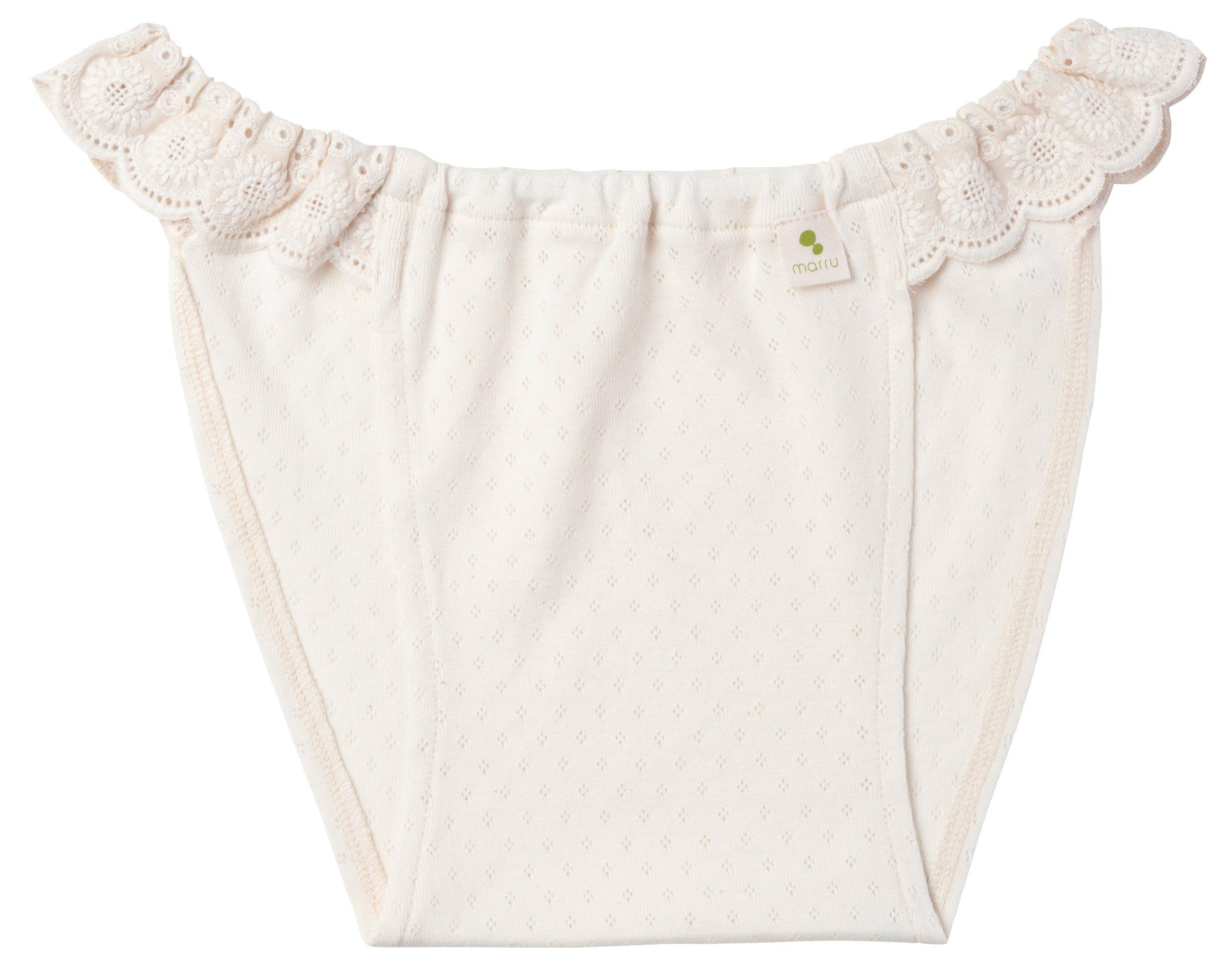 

Maal Women s New Moon Shorts, Off-White (100% Fair Trade Organic Cotton) (LL)