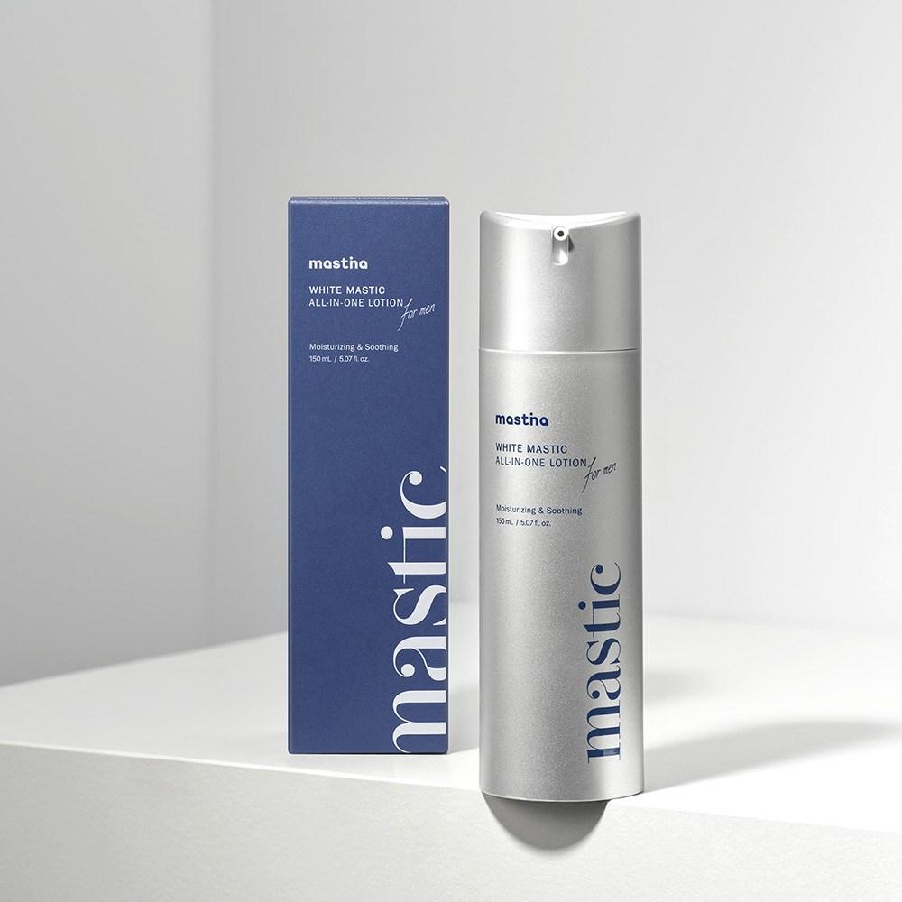 Mastina White Mastic All-in-One Lotion for Men, 3 Units, 150ml