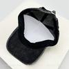And Women Bandhnu Solid Color Distressed Baseball Caps Sun Protection Personalized All-Match Gradient Peaked Hats Minimalist Fashion Vintage Casual