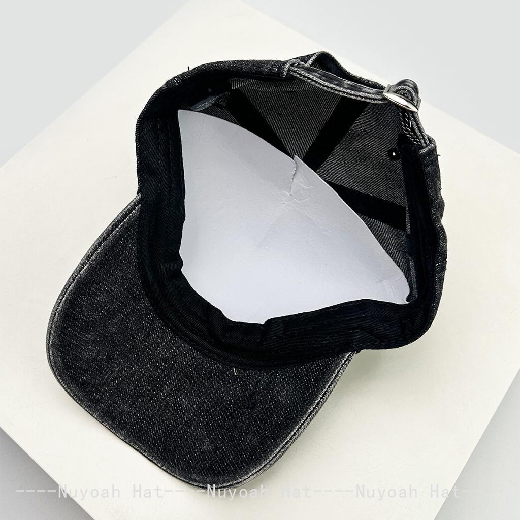 And Women Bandhnu Solid Color Distressed Baseball Caps Sun Protection Personalized All-Match Gradient Peaked Hats Minimalist Fashion Vintage Casual