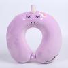 Animal Travel Pillow Comfortable Neck Pillow with Unicorns Eye Mask for Business