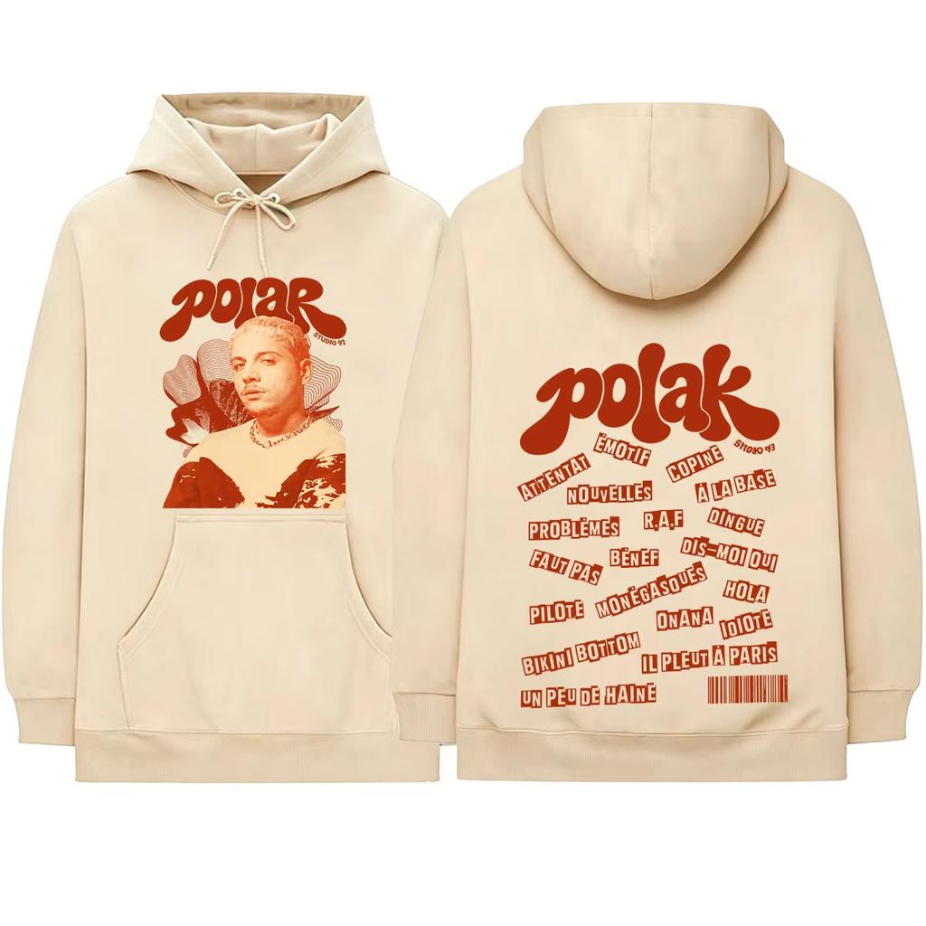 Hot Sale Rapper Plk Portrait Graphic Print Hoodies Men Women Fashion Trendy Harajuku Vintage Printed Sweatshirt Trendy Streetwear for Daily Looks