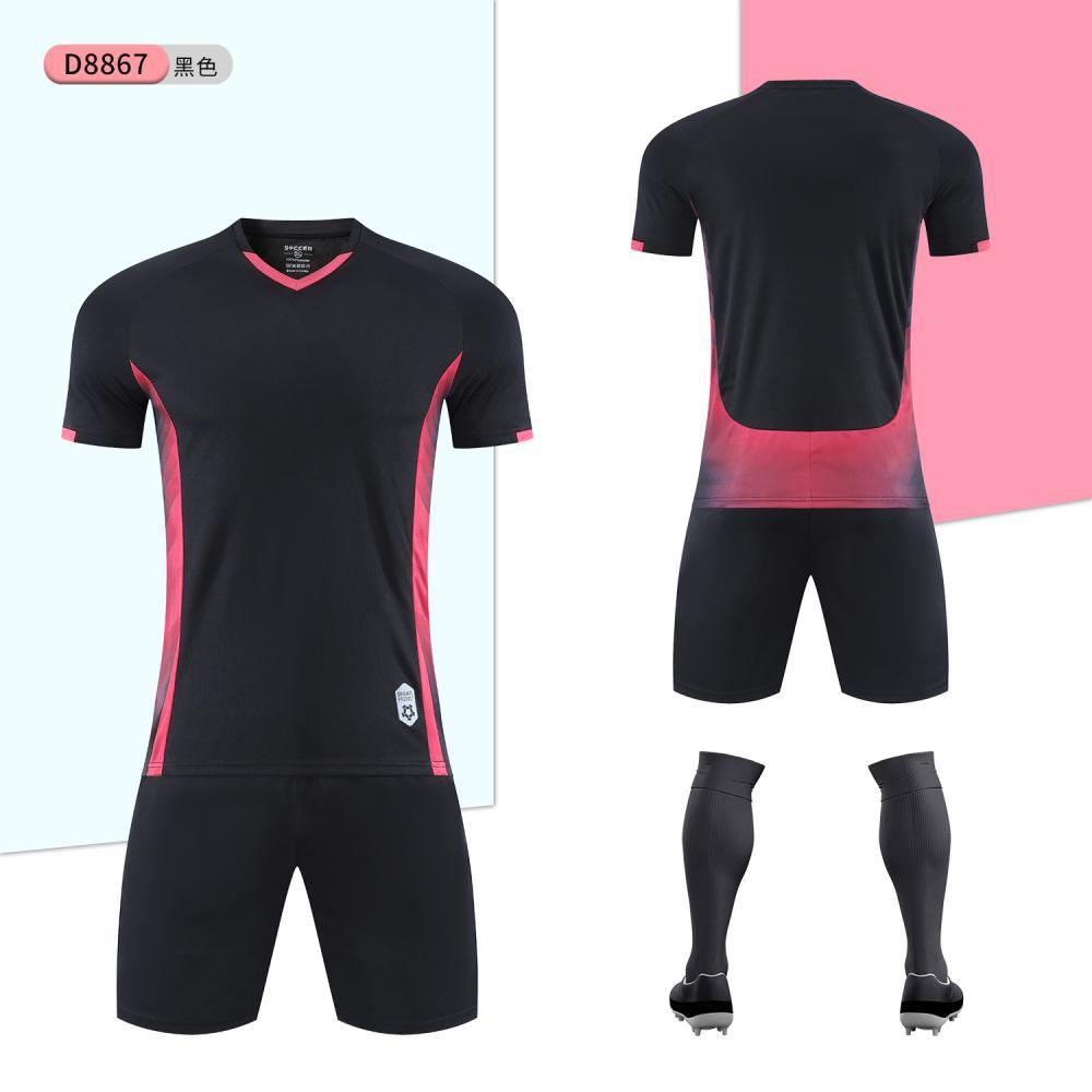 Football Suit Sports Suit Printed Adult Children Summer Short Sleeve Running ******** Rope Quick Drying Clothes Training Camp Football Clothes