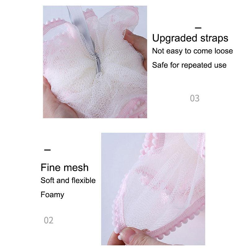 Bath Loofah Shower Bath Sponges Cute Soft Body Scrubber For Men Women Spa Body Clean Bathing Accessories