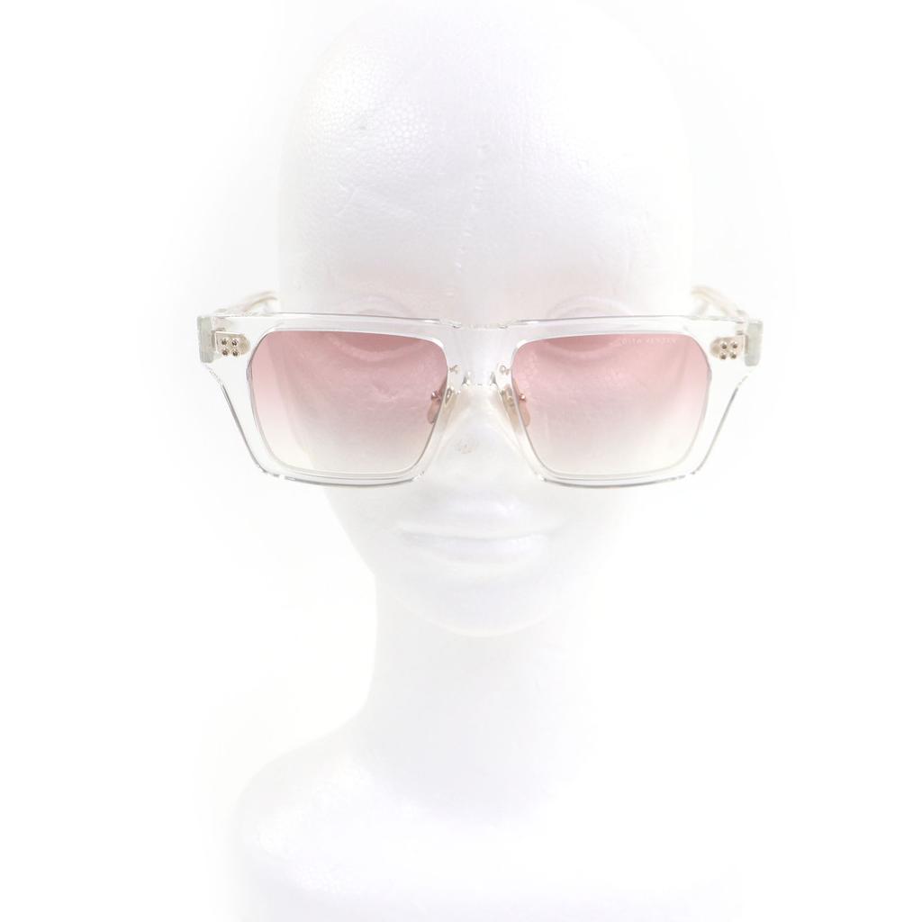 Excelentes óculos de sol DITA Armação Wellington Lentes rosa claro DTS720-A-02 Usado