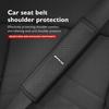 CSF1   Leather Car Seat Belt Cover Shoulder Protection Strap Pad For Mercedes Benz AMG W202 W212 W213 W220 W221 W222 C180 C200 C260