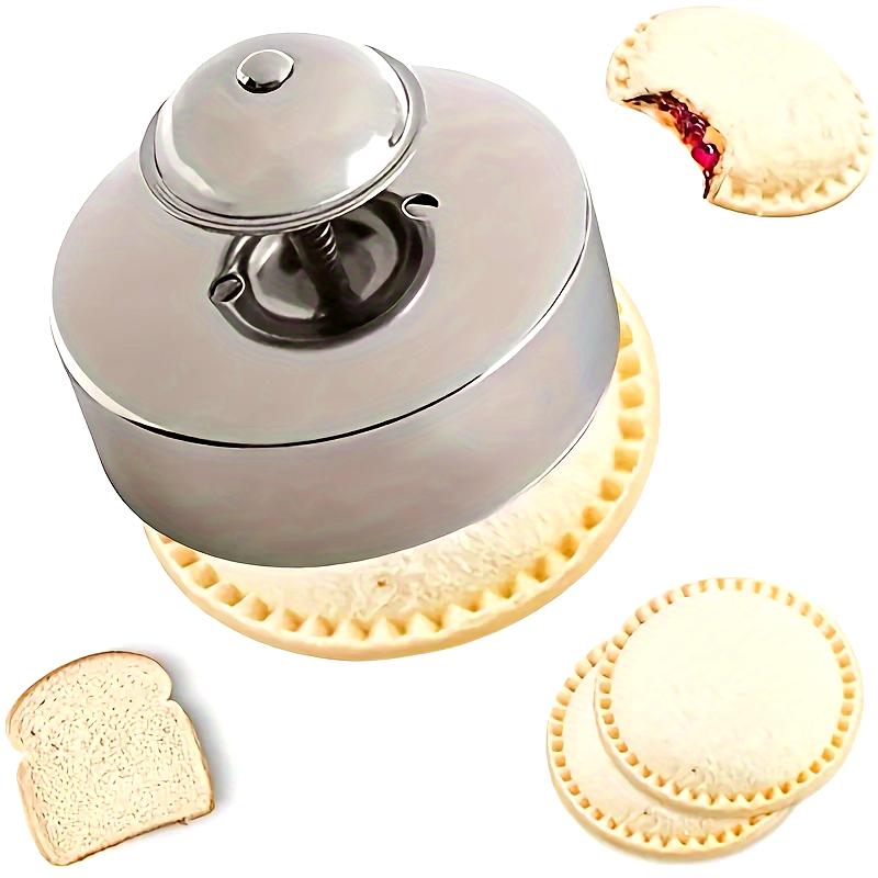 Taglia e Sigilla Sandwich in Acciaio Inossidabile - Durevole, Versatile, Multifunzionale per Colazione e Cottura - Gadget da Cucina Essenziale