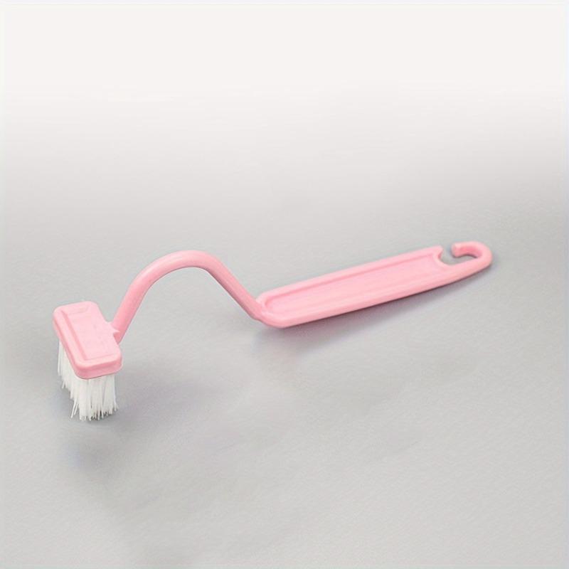 1pc V-Shaped Toilet Brush for Bedroom, Bathroom, Toilet, Kitchen, Dead-end Cleaning Brush, Wall Mounted Manual Cleaning Brush