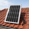 1Set 12W Solar Panel Perfect for Continuous Charging of Electronic Devices Featuring High Efficiency and IP66 Outdoor