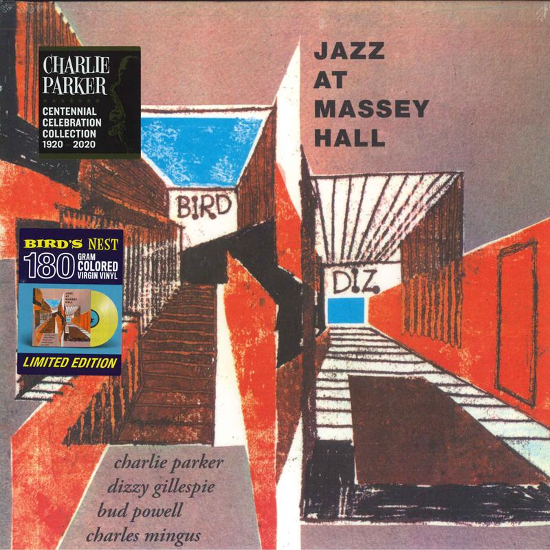 LP Record CHARLIE PARKER, DIZZY GILLESPIE, BU - Jazz At Massey Hall (Yellow Vinyl) 840101C Bird's Nest 2020 US Jazz