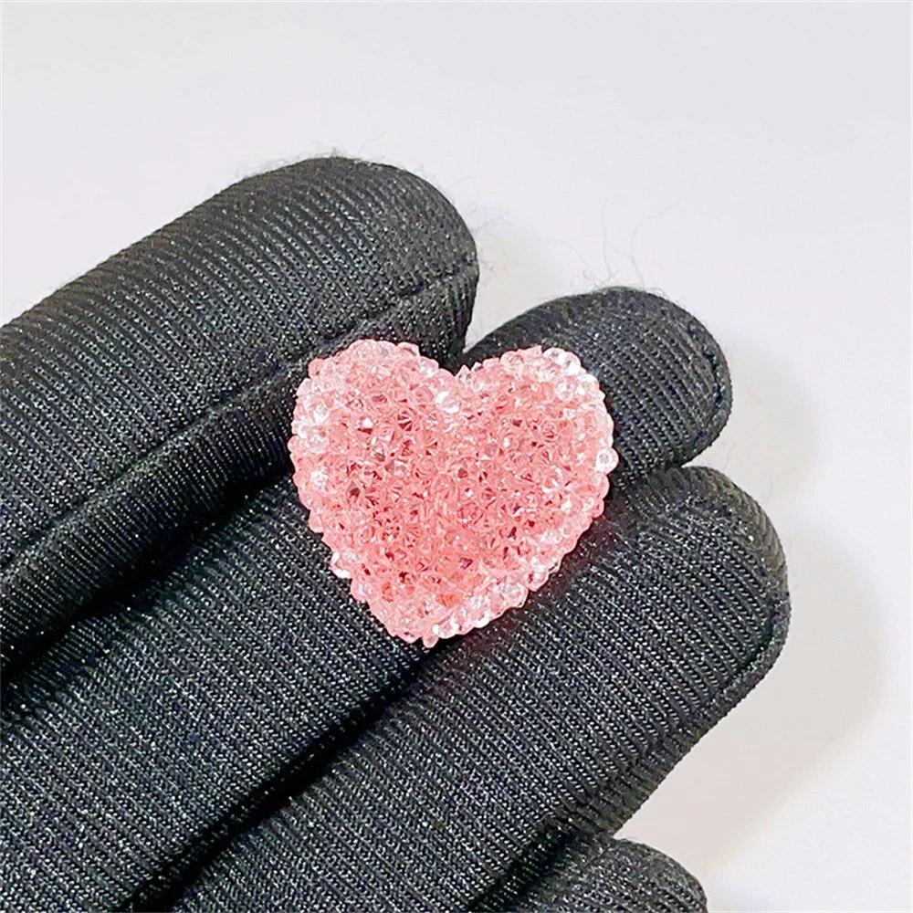 Godteri Sukker Gjør-det-selv-firkantede perler Rette hull-perler Håndlagde DIY-armbånd Smykketilbehør Fremstillingsmaterialer