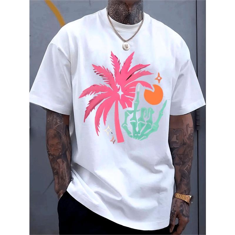 

Европейские размеры Мужская модная футболка с круглым вырезом | Универсальная, с коротким рукавом, подходит для путешествий/лета/пляжа, фитнеса/бега/тренировок S белый