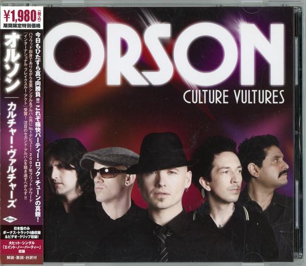 

CD ORSON - Culture Vultures UICR9015 Mercury 2007 Japan Obi Rock Used