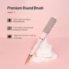 Barber Professional Round Blow Dry Brush, Professional Aluminum Tube Curly Hair  Cylinder Comb For Curly Hair Styling