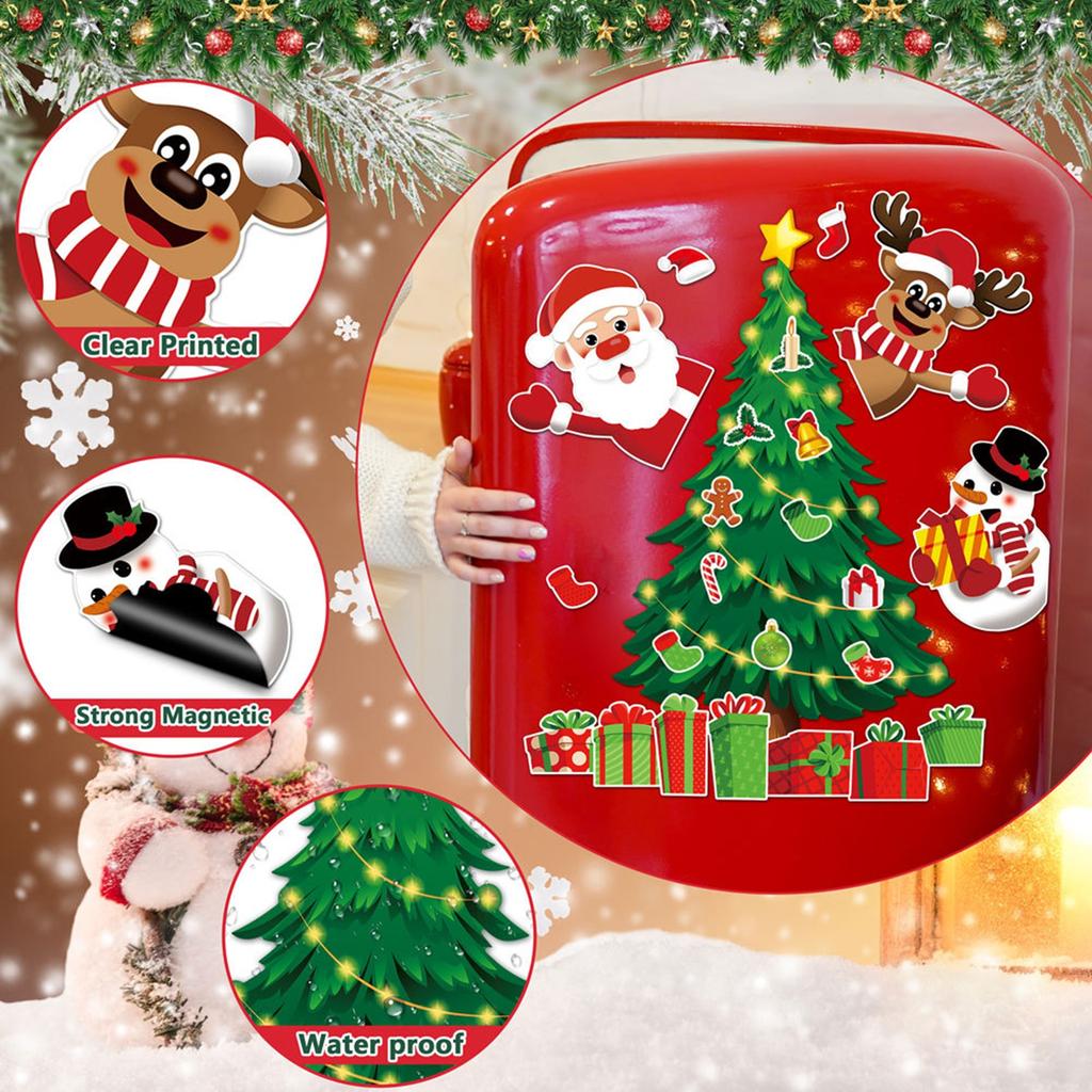 Magnetic Refrigerator Stickers, Soft Magnetic Garage Door Stickers, Car Body Decorations, Christmas Magnetic Stickers.