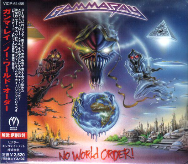 CD GAMMA RAY - No World Order VICP61465 METAL-IS 2001 Japan Rock Used