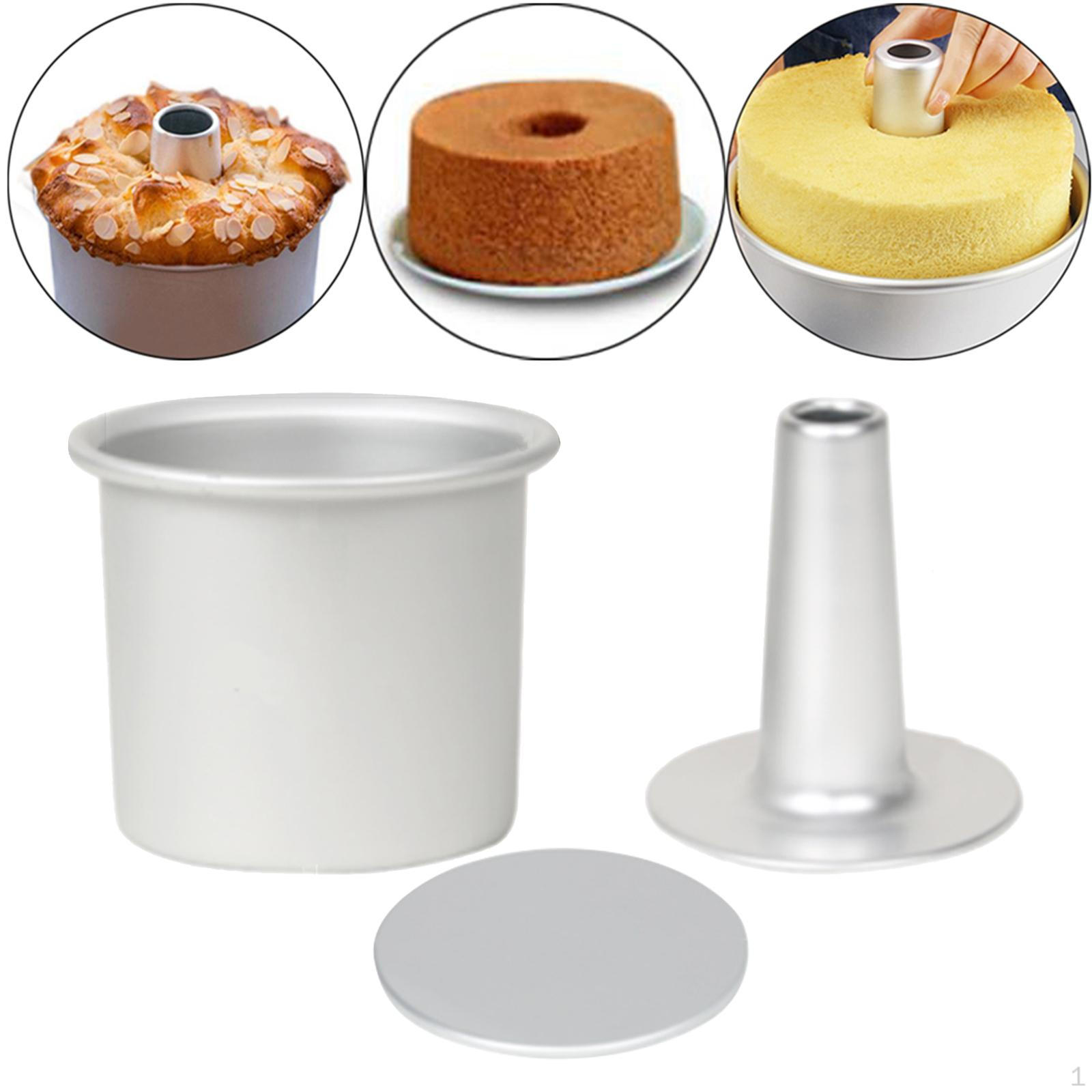 Шифоновые формы для выпечки из алюминиевого сплава, сделай сам, маленькая хлебница, олово для кексов, торты 4in and bottom plate