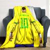 1pc Neymar8 Blanket, Gift, for Men and Women, Soft Blanket, Good for Sofa Bed Couch Travel, Lightweight Flannel Blanket
