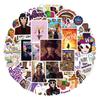 50 New Wonka Graffiti Stickers - Waterproof Decorations for Suitcases, Notebooks, and Water Cups