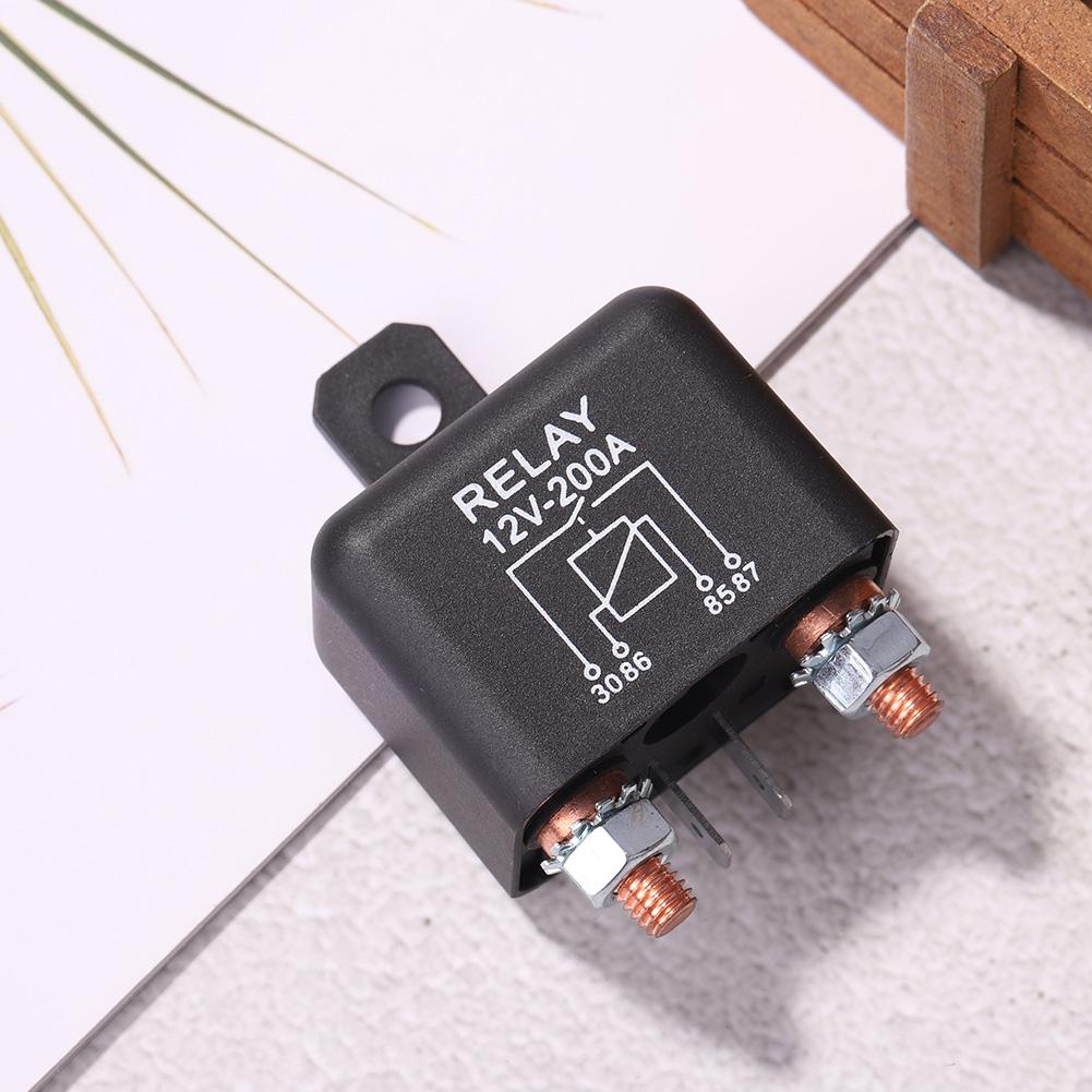 

200A 12V DC Split Charge Windenrelais für Car Van Boat 4-контактный нормально разомкнутый