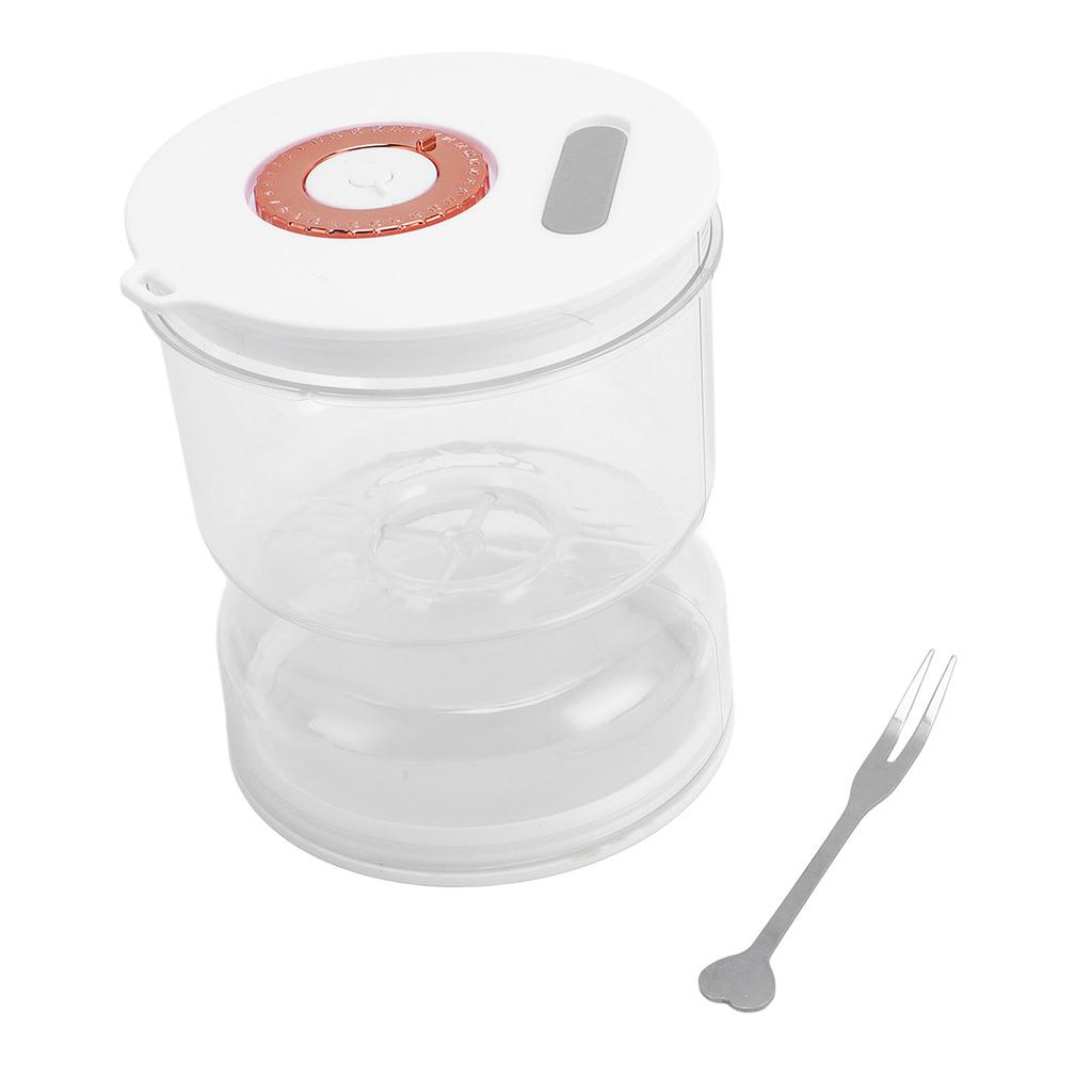 Pickle Jar with Strainer Flip Wet and Dry Separation Leakproof Pickle Container for Airtight Food Storage