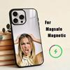 Singer-Addison Rae  Phone Case For iPhone17,16,15,14,13,12,11 Plus,Pro Magnetic with Magsafe Wireless Charging