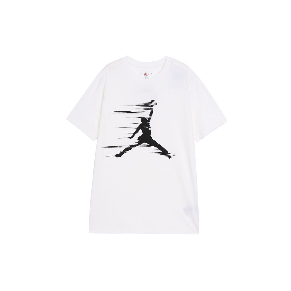 Jordan MVP Comfortable Soft Casual Sports Short Sleeve T-Shirt Men Tops White Black FZ1920-100