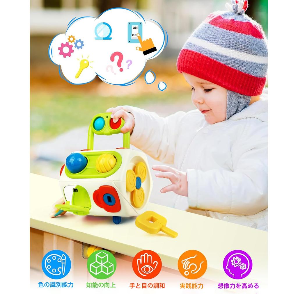 ZAFEE Montessori Educational Toys for Babies and Kids, Ages 0, 1, 2, and 3, Birthday Gift for Boys and Girls, Early Development