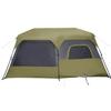 Family Tent for 9 People Green Quick Release Waterproof